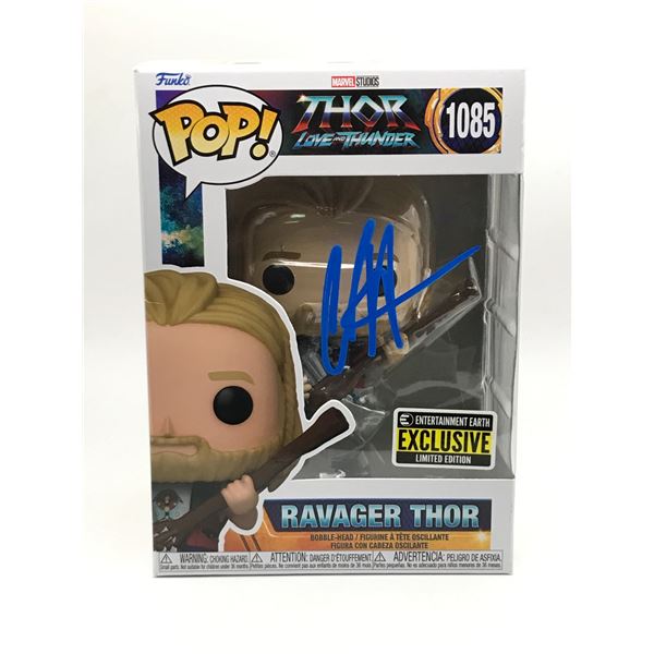 CHRIS HEMSWORTH SIGNED THOR FUNKO POP - KB COA