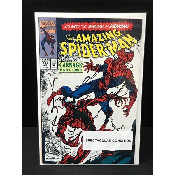 THE AMAZING SPIDERMAN NO.361 (1ST APP CARNAGE) - MARVEL COMICS
