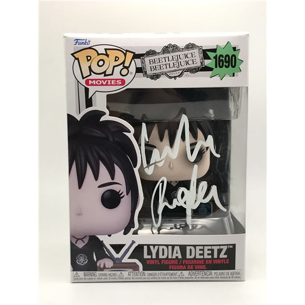 WINONA RYDER SIGNED LYDIA DEETZ BEETLEJUICE FUNKO POP - KB COA