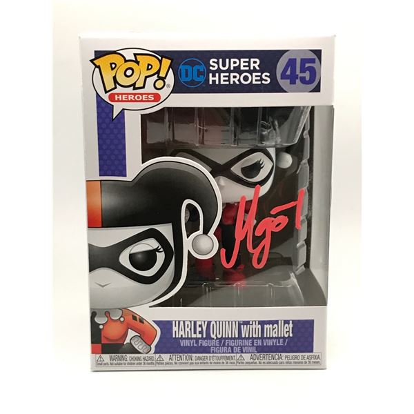 MARGOT ROBBIE SIGNED HARLEY QUINN FUNKO POP - KB COA