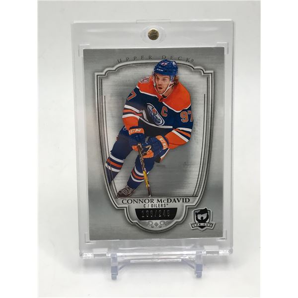 2018-19 UPPER DECK THE CUP HOCKEY CONNOR MCDAVID TRADING CARD 136/249