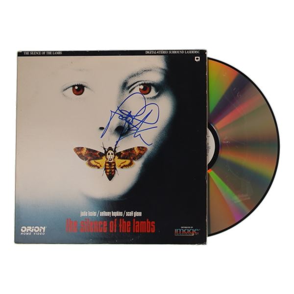JODIE FOSTER SIGNED SILENCE OF THE LAMBS LASERDISC COVER - JSA COA