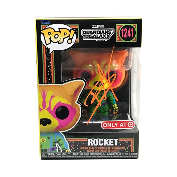 BRADLEY COOPER SIGNED ROCKET GUARDIANS OF THE GALAXY FUNKO POP - KB COA