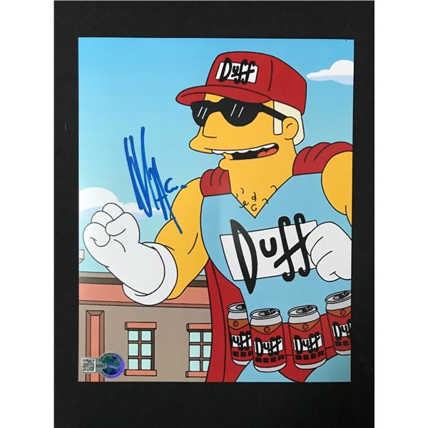 HANK AZARIA SIGNED DUFFMAN 8X10 - WWOC COA