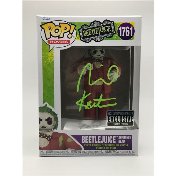 MICHAEL KEATON SIGNED BEETLEJUICE FUNKO POP - KB COA