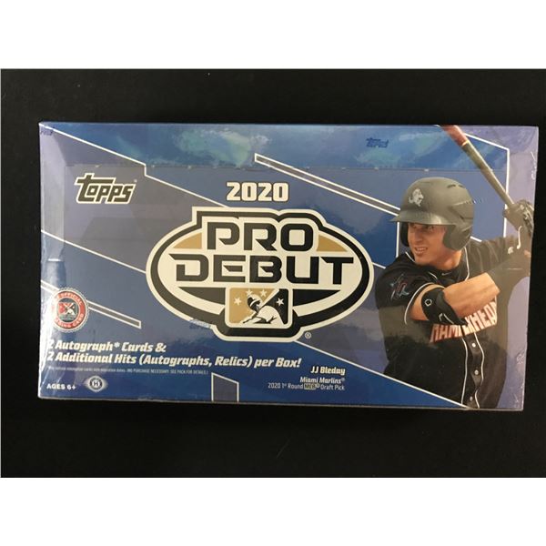 2020 TOPPS PRO DEBUT SEALED BASEBALL HOBBY BOX