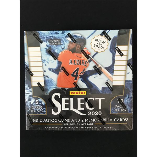 2020 PANINI SELECT SEALED TRADING CARDS BOX