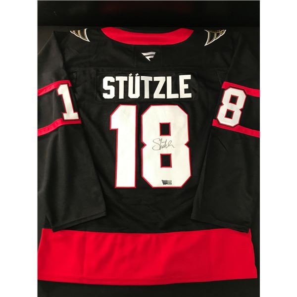 TIM STUTZLE SIGNED OTTAWA SENATORS CUSTOM HOCKEY JERSEY - ACE COA