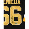 Image 2 : MARIO LEMIEUX SIGNED PITTSBURGH PENGUINS CUSTOM JERSSEY - ACE COA