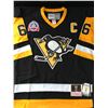 Image 3 : MARIO LEMIEUX SIGNED PITTSBURGH PENGUINS CUSTOM JERSSEY - ACE COA
