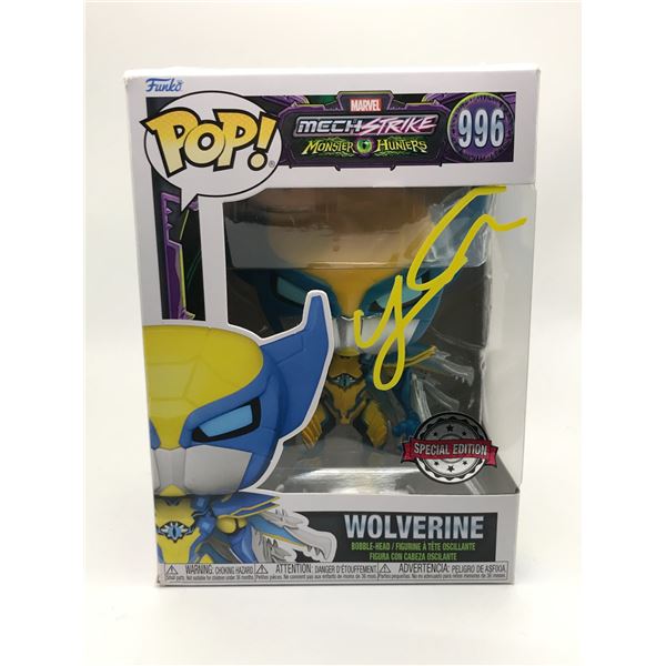 HUGH JACKMAN SIGNED WOLVERINE FUNKO POP - KB COA