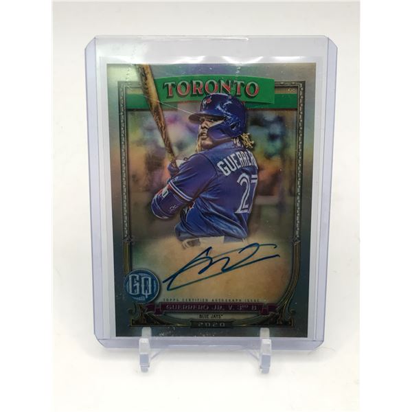 2020 TOPPS GYPSEY QUEEN VLADIMIR GUERRERO JR SIGNED TRADING CARD 01/25
