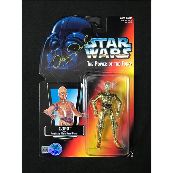 ANTHONY DANIELS SIGNED C3P0 ACTION FIGURE - WWOC COA
