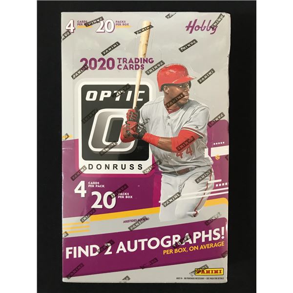 2020 PANINI DONRUSS OPTIC SEALED HOBBY BOX