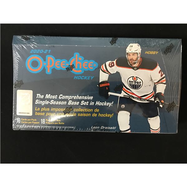 2020-21 UPPER DECK OPC SEALED HOCKEY HOBBY TRADING CARDS BOX