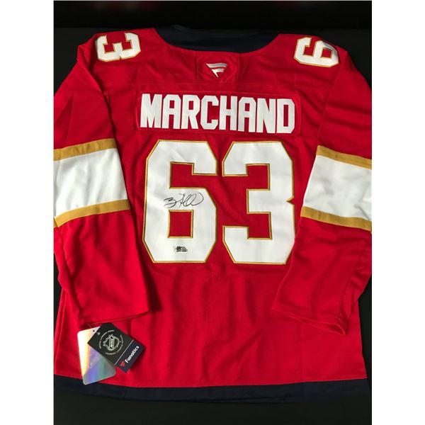 BRAD MARCHAND SIGNED FLORIDA PANTHERS CUSTOM JERSEY - ACE COA