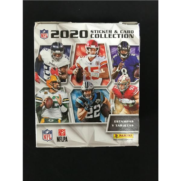 2020 PANIINI STICKER & CARD COLLECTION SEALED TRADING CARDS BOX