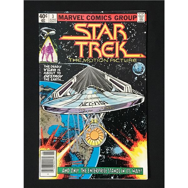MARVEL COMICS STAR TREK NO.3 SIGNED BY WILLIAM SHATNER - WWOC COA