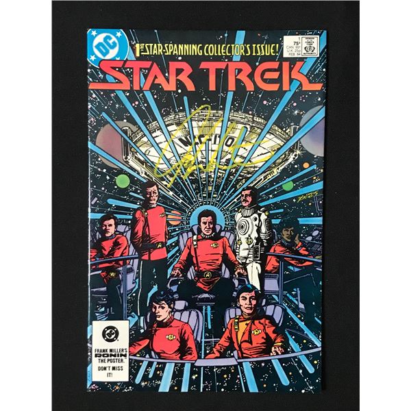MARVEL COMICS STAR TREK NO.1 SIGNED BY WILLIAM SHATNER - WWOC COA