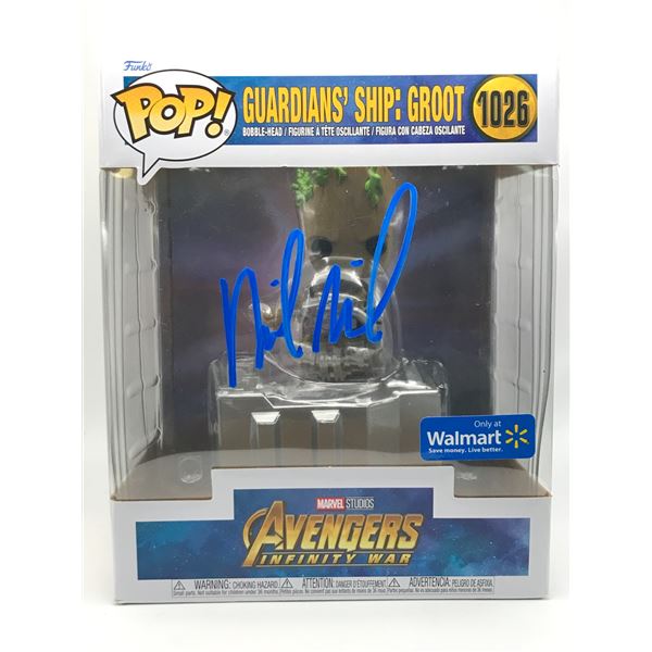 VIN DIESEL SIGNED GURDIANS OF THE GALAXY SHIP FUNKO POP - KB COA