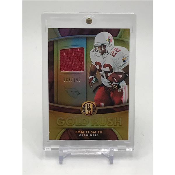 2020 PANINI GOLD STANDARD FOOTBALL EMMITT SMITH PATCH TRADING CARD 083/199