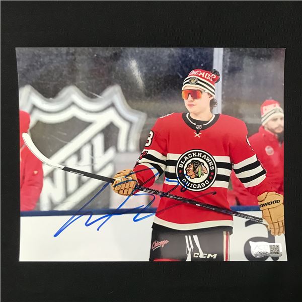 CONNOR BEDARD SIGNED 8 X 10 PICTURE - ACE COA