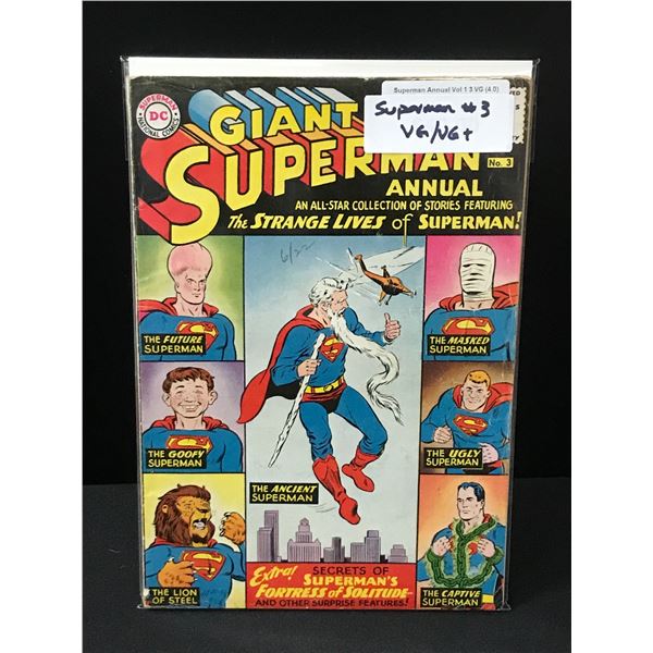 GIANT SUPERMAN ANNUAL #3 - DC COMICS