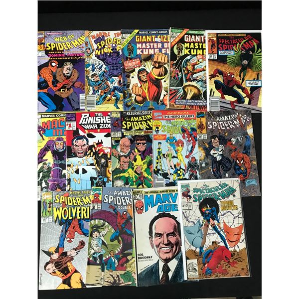 LOT OF 14 MARVEL COMICS - VARIOUS TITLES