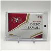 Image 2 : 2019 PANINI LIMITED FOOTBALL DEEBO SAMUEL ROOKIE PATCH TRADING CARD
