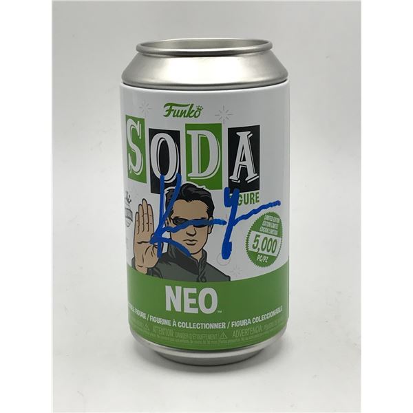 KEANU REEVES SIGND NEO FUNKO CAN - KB COA