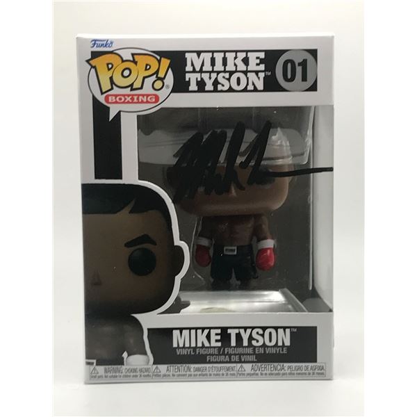MIKE TYSON SIGNED FUNKO POP - WWOC COA