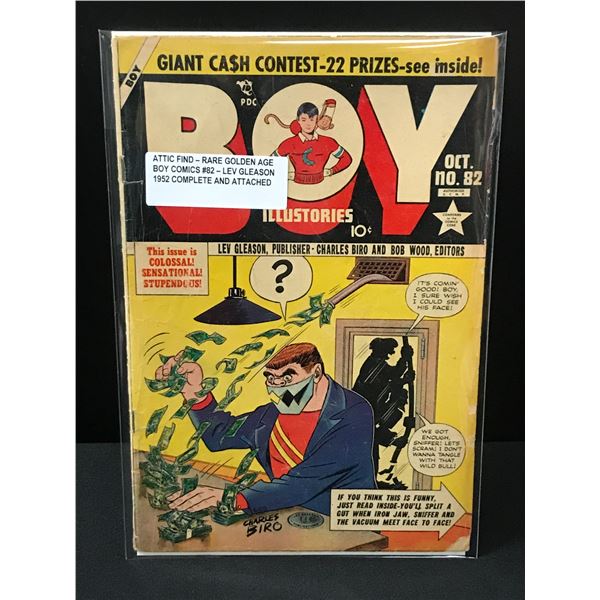BOY COMICS #82 (1952) COMPLETE AND ATTACHED