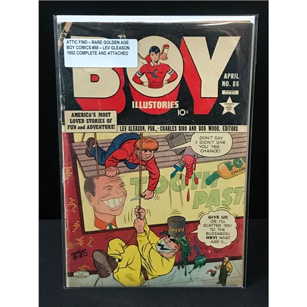 BOY COMICS #88 (1952) COMPLETE AND ATTACHED