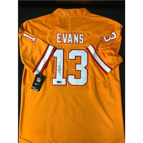 MIKE EVANS SIGNED TAMPA BAY BUCCANEERS CUSTOM JERSEY - ACE COA