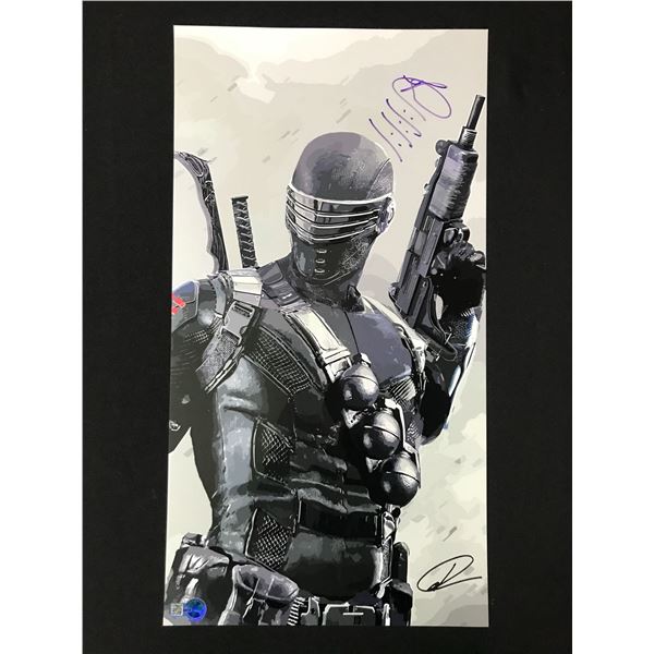 RAY PARK SIGNED G.I JOE 11 X 18 POSTER - WWOC COA