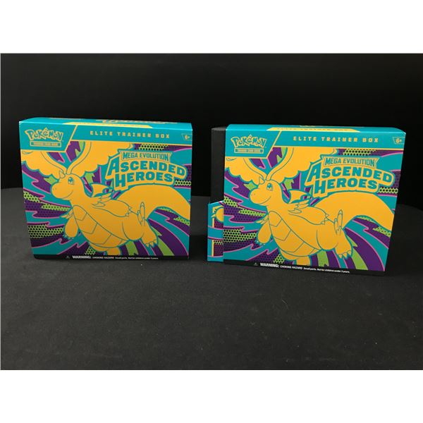 LOT OF 2 ASCENDED HEROES BOXES - BULK
