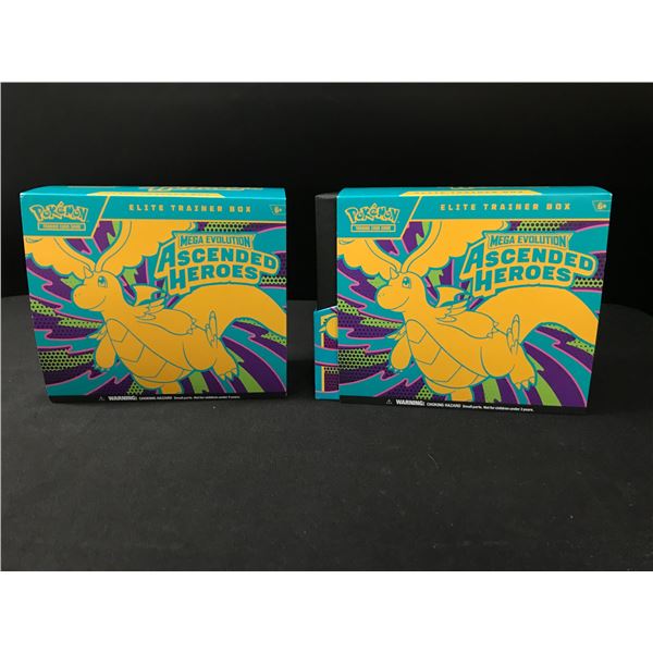 LOT OF 2 ASCENDED HEROES BOXES - BULK