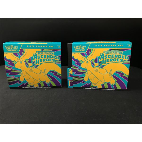 LOT OF 2 ASCENDED HEROES BOXES - BULK