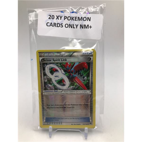 LOT OF 20 XY POKEMON TCG CARDS ONLY NM+