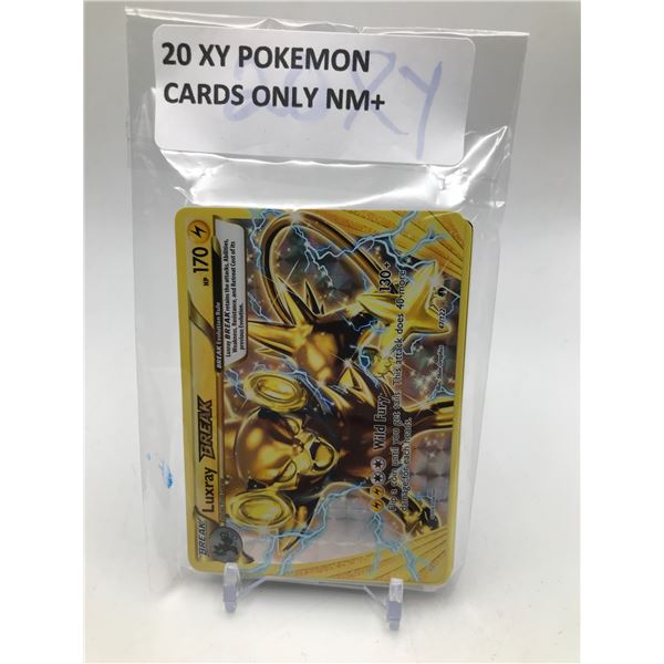LOT OF 20 POKEMOMN CARDS XY CARDS ONLY NM+