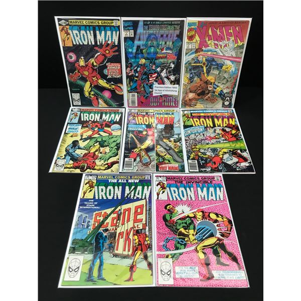 LOT OF 8 MARVEL COMICS - VARIOUS TITLES