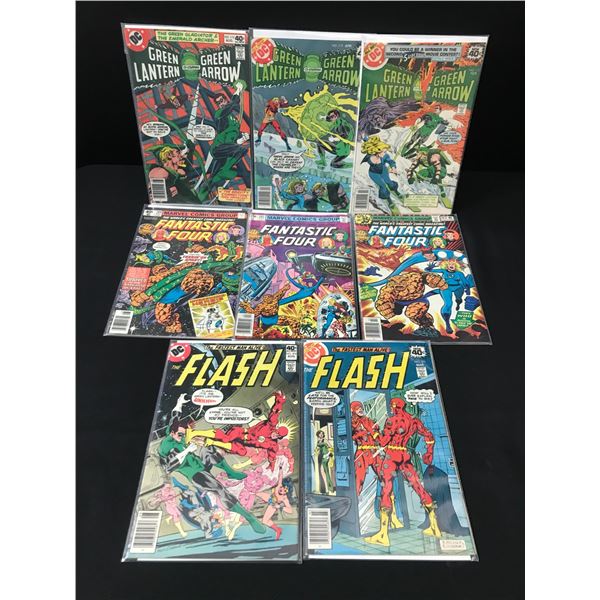 LOT OF 8 MARVEL / DC COMICS - VARIOUS TITLES