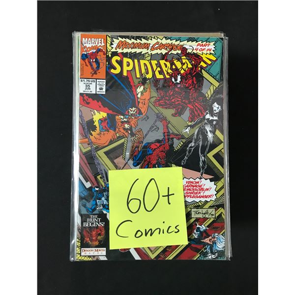 LOT OF 60 SUPERHERO COMICS