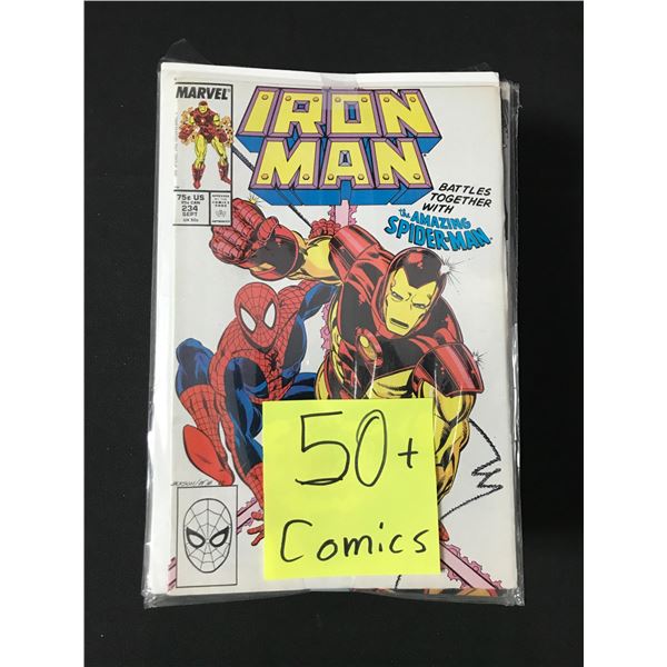 LOT OF 50 SUPERHERO COMICS