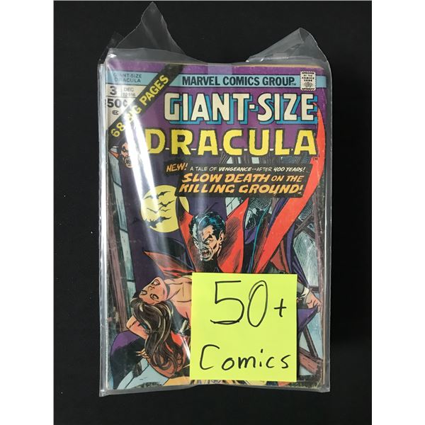 LOT OF 50 SUPERHERO COMICS