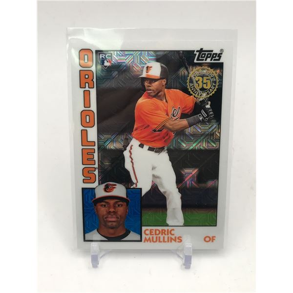 2020 TOPPS 35TH ANNIVERSARY CEDRIC MULLINS ROOKIE CARD