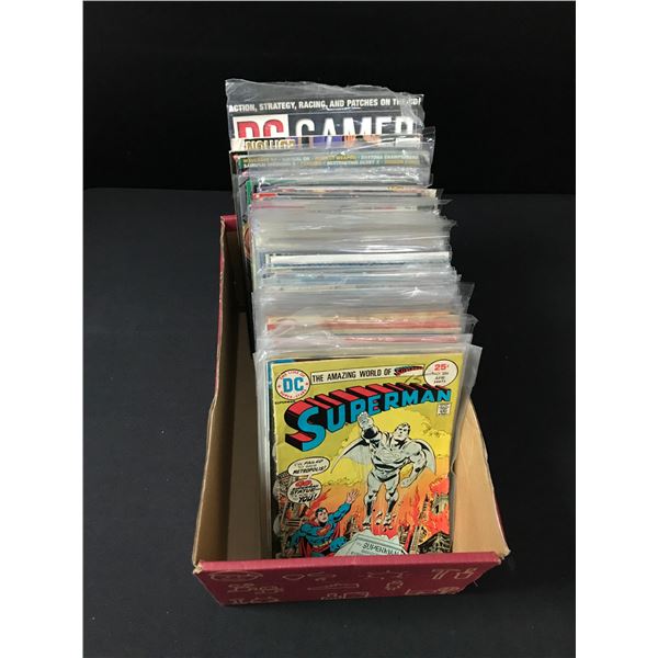SMALL BOX OF VARIOUS COMICS