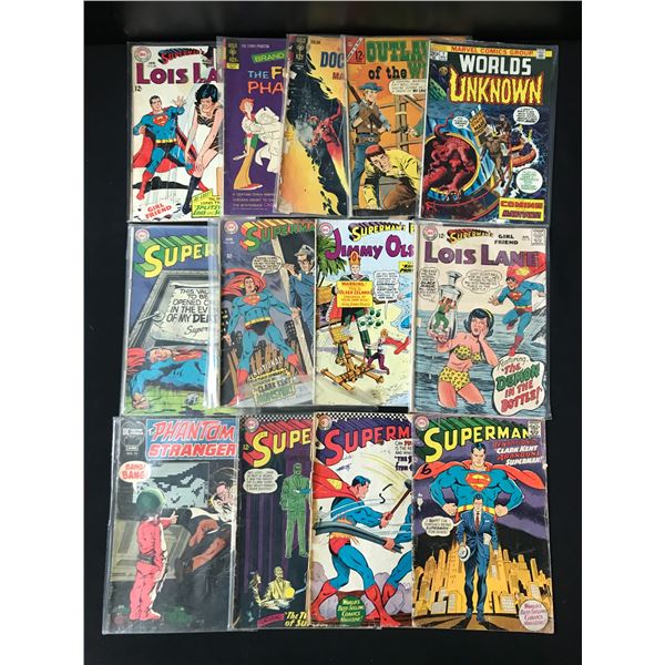 SILVER AND BRONZE AGE SUPER HERO COMIC BOOK LOT