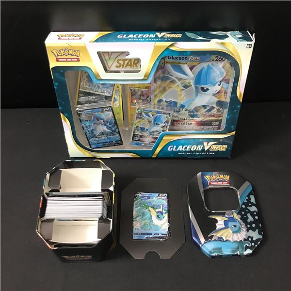 BULK POKEMON GLACEON VMAX TRADING CARDS LOT