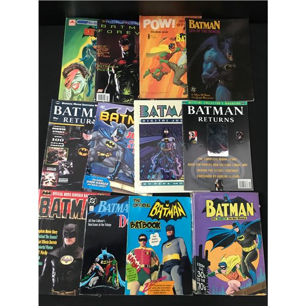 VINTAGE BATMAN COMIC BOOK LOT